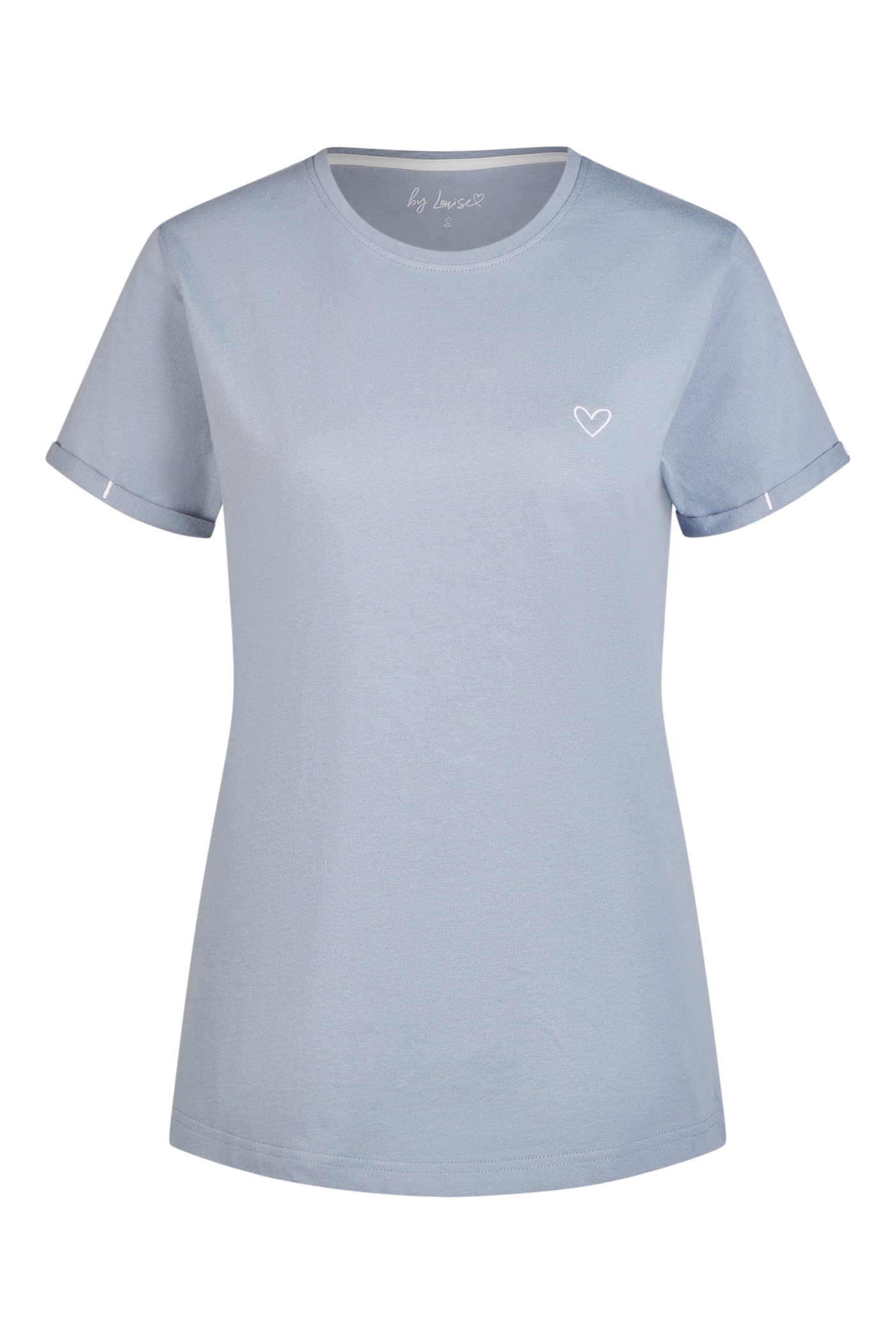 Ladies half-sleeved shirt navy