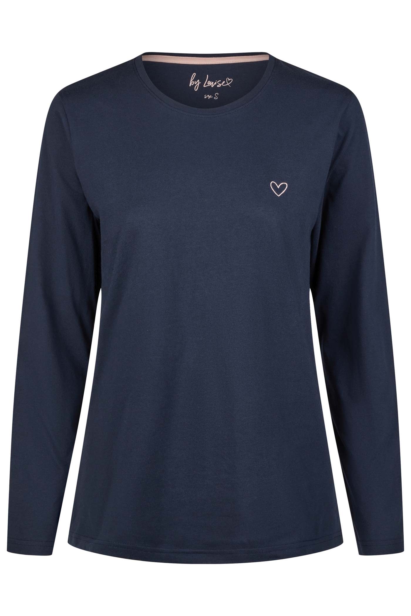 Damen Langarm Shirt navy