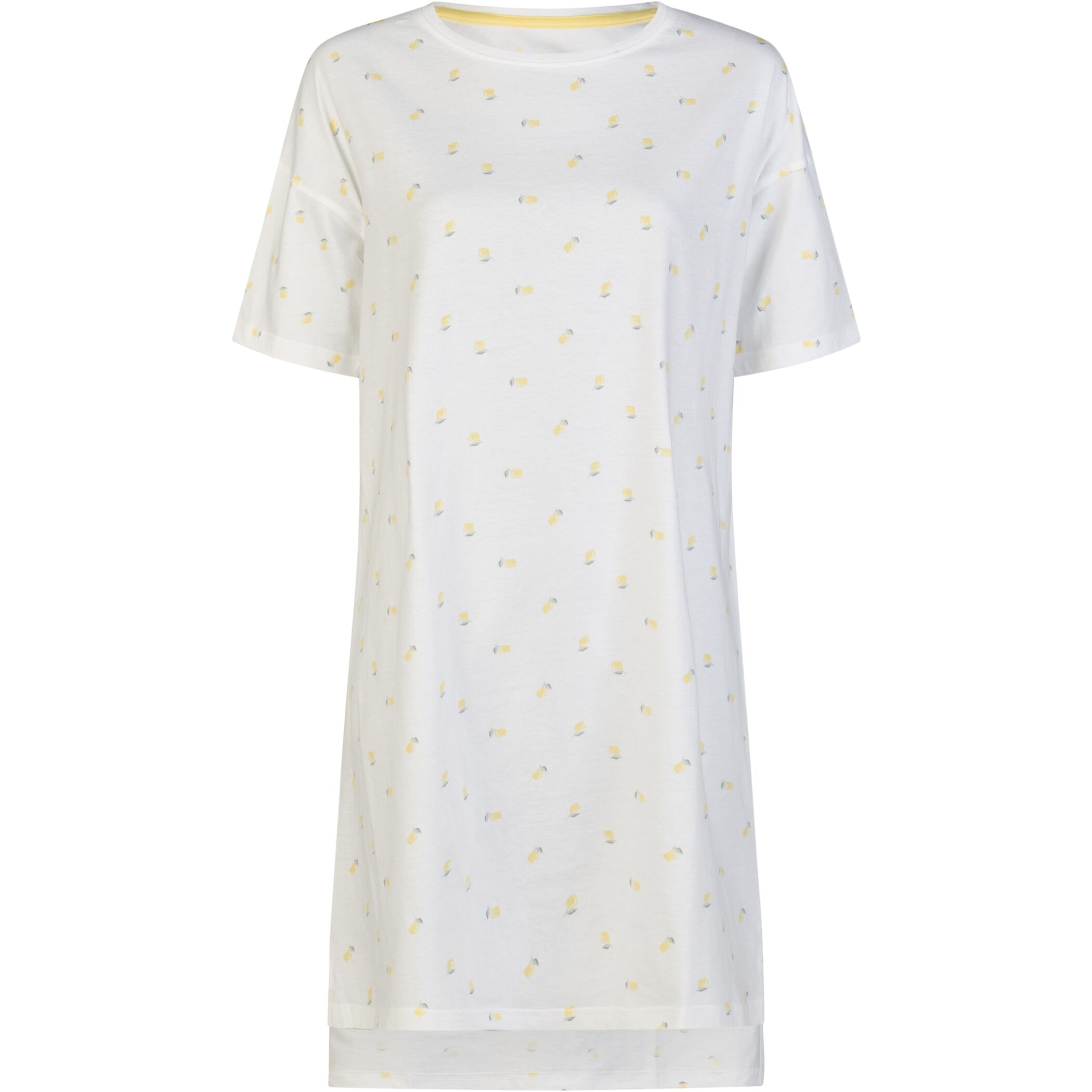 Damen Langarm Sleepshirt Zitrone