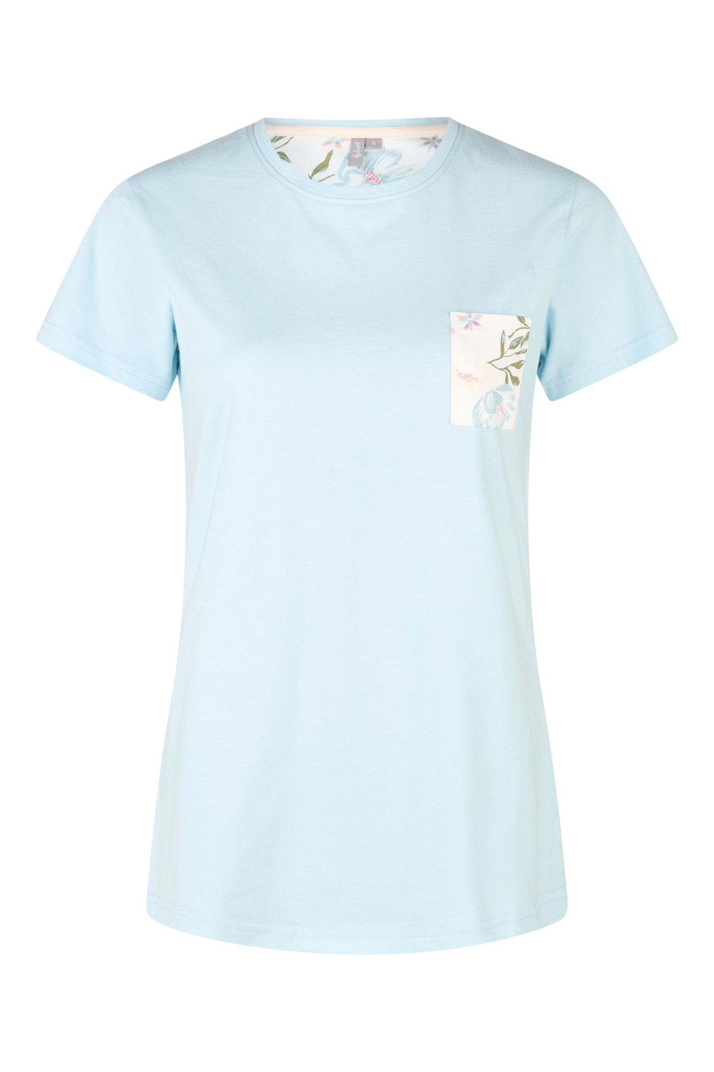 Damen Pyjama Kurz Capri Floral